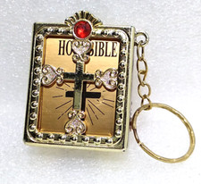 Mini Bible Book In Keychain