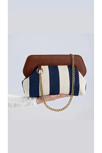 Clutch purse canvas - purse,