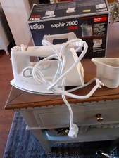 Braun Vintage  Steam Iron 1200w Saphir 7000 Ultra Unused