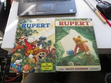 Rupert the Bear annuals 1971 1973  VG CONDITION