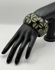 Vintage Black & Green Wide