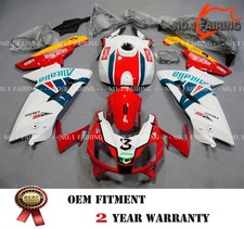 For Aprilia RS 125 2006-2010 Full Fairing Panel Kit White Red Blue ABS Bodywork