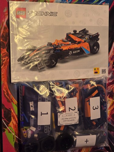 Lego technic neom mclaren - lego,