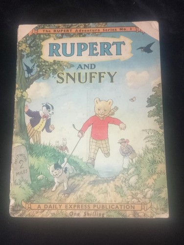 Vintage original 1948 - rupert, &