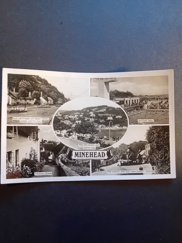 Vintage postcard minehead - postcard,,