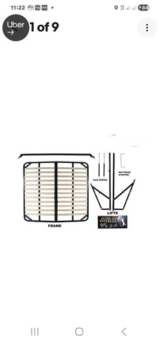Ottoman gas lift storage bed - ottoman,
