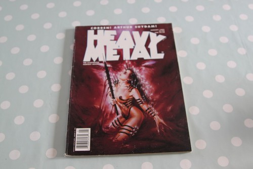 Heavy metal magazine - -, january