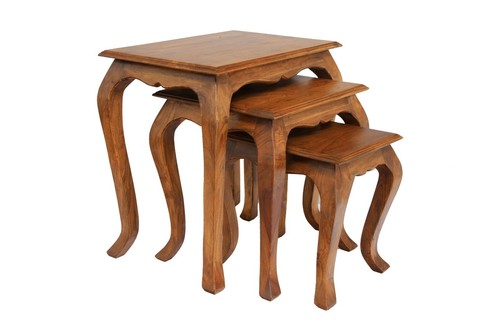 Nest tables rustic - of,