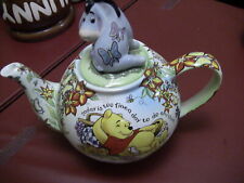 Winnie the Pooh large teapot, Summer Pooh 2005, Cardew disney showcase Eeyore