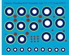 RAF ROUNDELS Type 111 1/72
