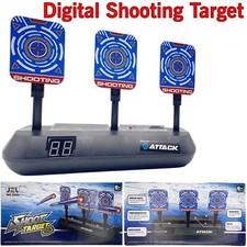Electric Scoring Reset Digital Shooting Target for Toy Gun Dart Gun Game 3+