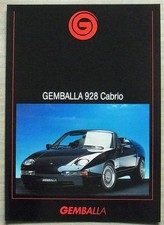 PORSCHE GEMBALLA 928 CABRIO
