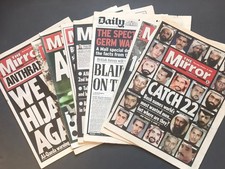 Job Lot 2001 Newspapers 9/11