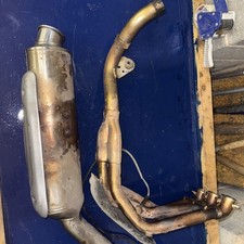 Genuine Triumph Tiger 955i 2001-2006 , silencer exhaust full set