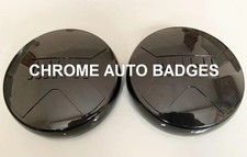 2 X GLOSS BLACK Rally SPOT LED