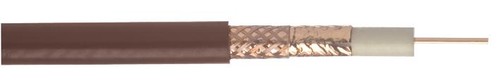 Wf100 coaxial cable brown 50m - coaxial,