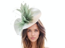 White Sage Green Saucer Disc