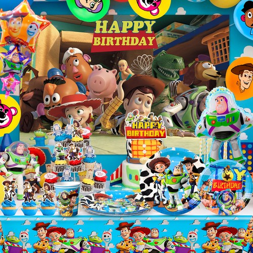 Toy story birthday party - story,