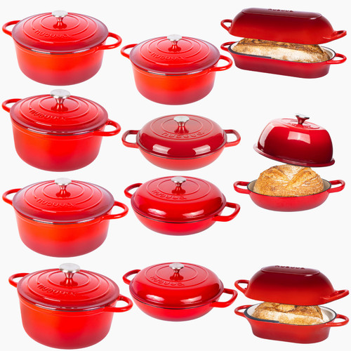 Enamelled cast iron dutch - enamelled,