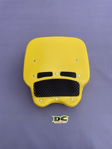 Front number plate rad cover - number, plate/rad