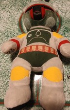 Rare Build A Bear Star Wars Boba Fett Plush Bear BAB Collectable Soft Toy