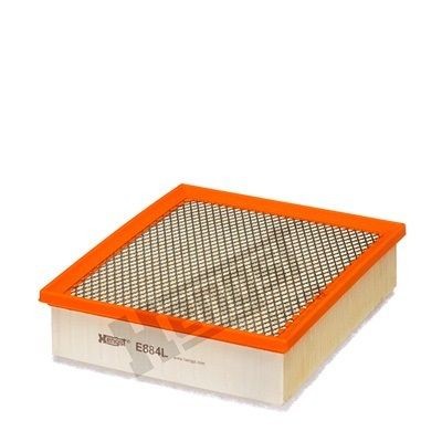 Air filter hengst e884l - filter, fits