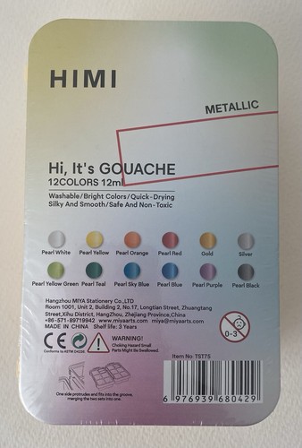 Himi gouache metallic - gouache, paint