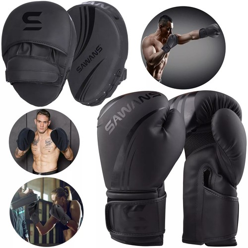 Boxing gloves and focus - , pads