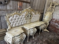 Italian Silik Rococo Carved