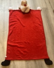PMS BLANKET BUDDEEZ PUPPET PET SANTA FATHER CHRISTMAS PUPPET BLANKET XMAS FUN