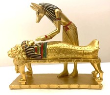 Gold Egyptian Figurine of God