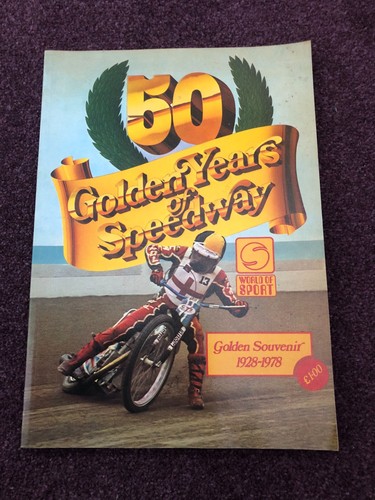 Speedway book golden years - book,