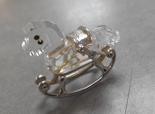 Swarovski rocking horse - swarovski,