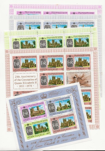 Tuvalu 1978 qeii collectors - tuvalu,