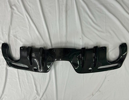 Carbon fiber rear bumper - carbon,