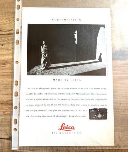 Leica camera frameable - leica, m6