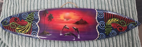 Decorative sunset dot art - dot, art/