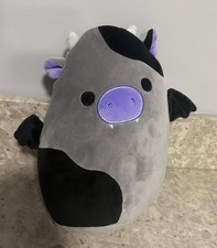 Squishmallows Bridgette The Vampire Cow Bat Halloween 2024 BNWOT - Rare!!