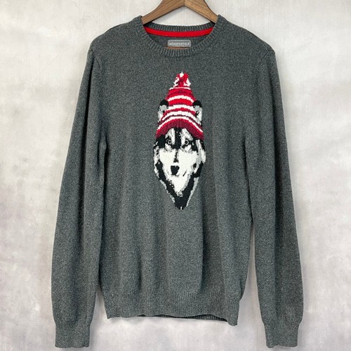 Aeropostale husky dog - husky, graphic