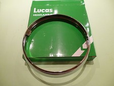 BSA A7 A10 A50 A65 B25 7" HEADLIGHT HEADLAMP RIM GENUINE LUCAS  LU553248 