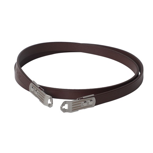 Leather camera shoulder strap - leather,