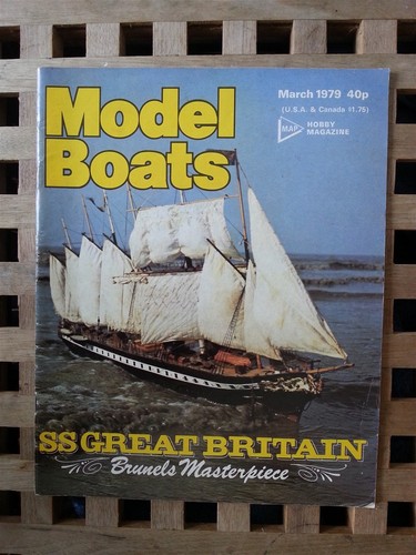 Model boats magazine march - boats,