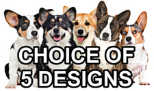 Cardigan Welsh Corgi Self Adhesive Dog Sticker