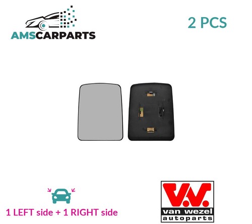 Rear view mirror glass pair - view,