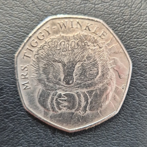 2016 elizabeth 50p - uk, coin