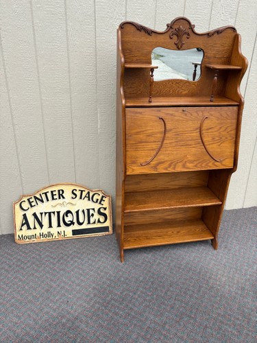 67826 antique oak larkin - oak, desk