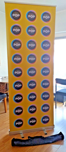 Pull roller banner - up,