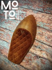 Triumph Thruxton Tan leather