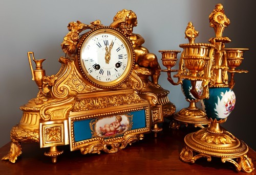 Antique french ormolu and - antique,