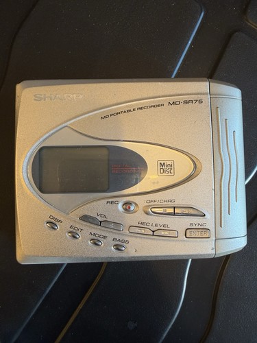 Sharp sr75 mini disc - sharp,